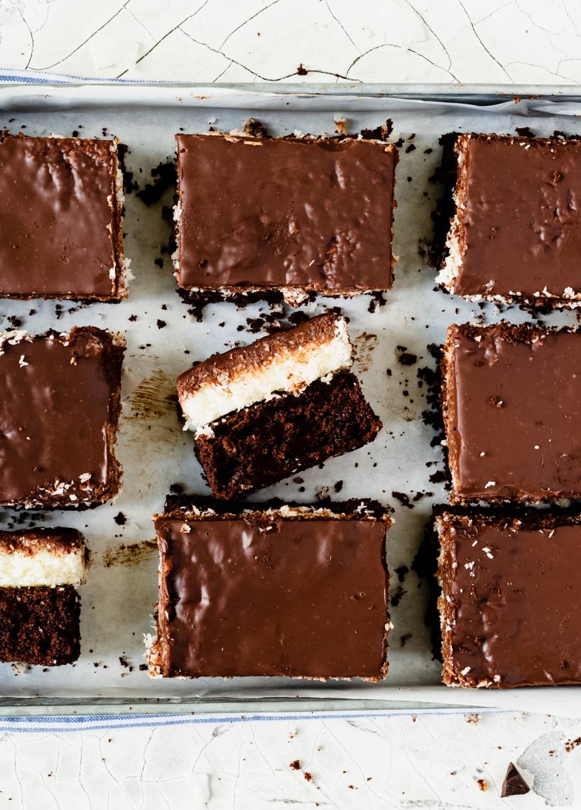 Bounty-Kuchen vom Blech mit dem Monsieur Cuisine | ZauberMix