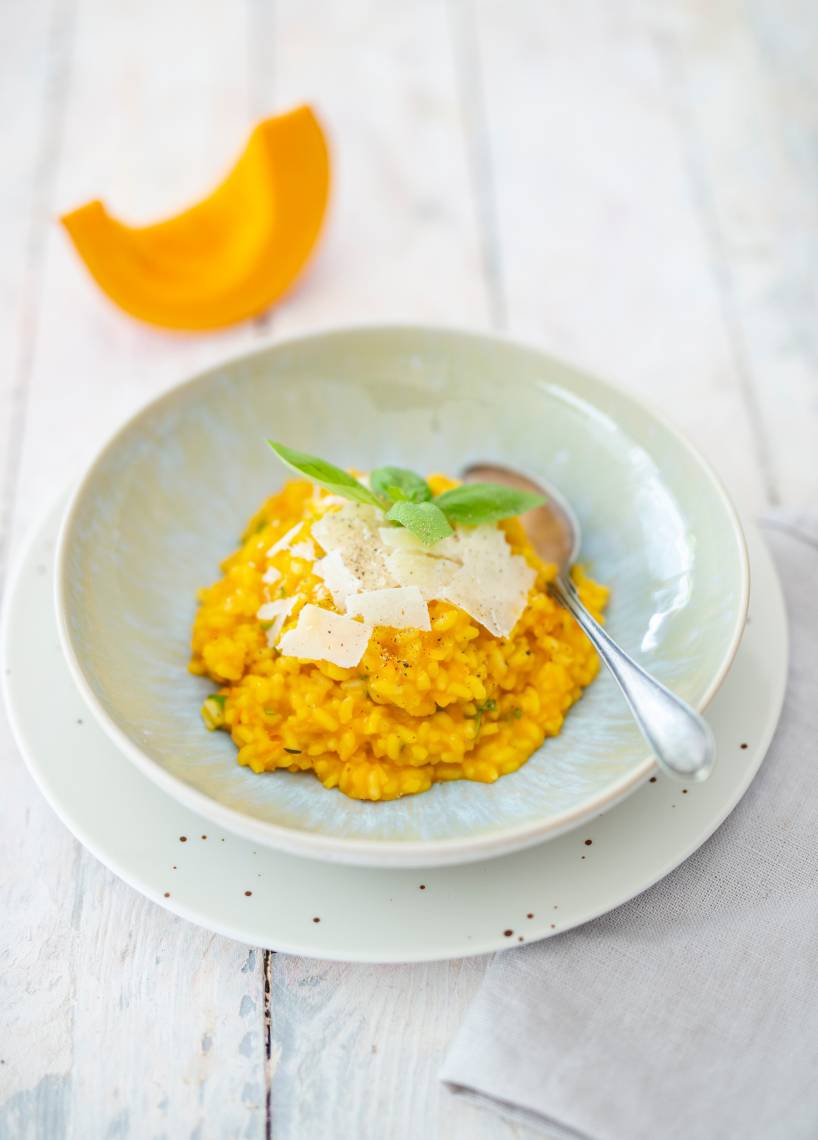 Kürbisrisotto