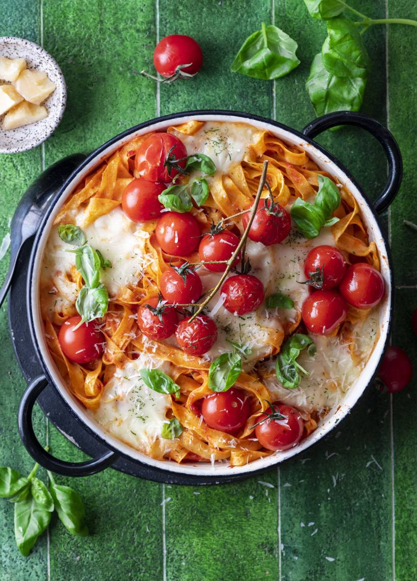 Nudelauflauf mit Tomaten | ZauberMix Nudelauflauf mit Tomaten | ZauberMix