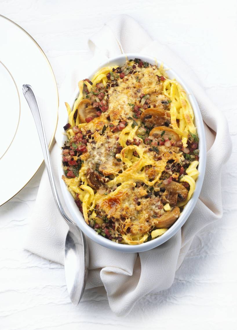 Spätzleauflauf mit Speck | ZauberMix