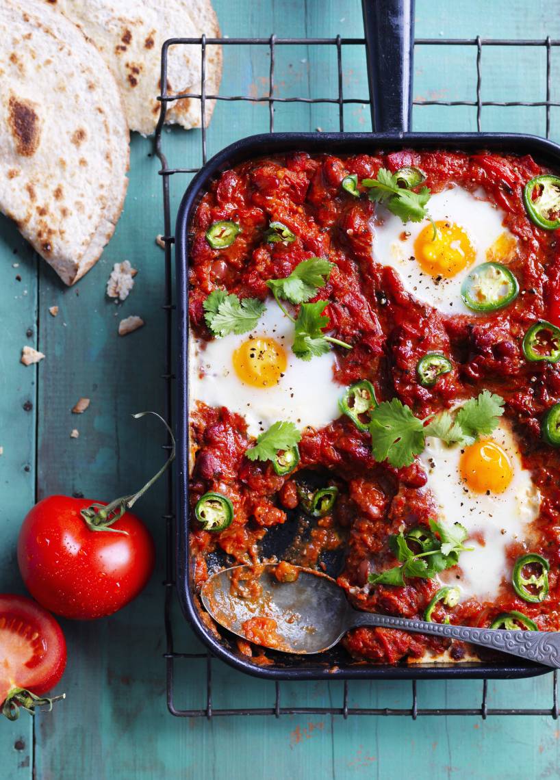 Spiegeleier mit Tomaten | ZauberMix Spiegeleier mit Tomaten | ZauberMix