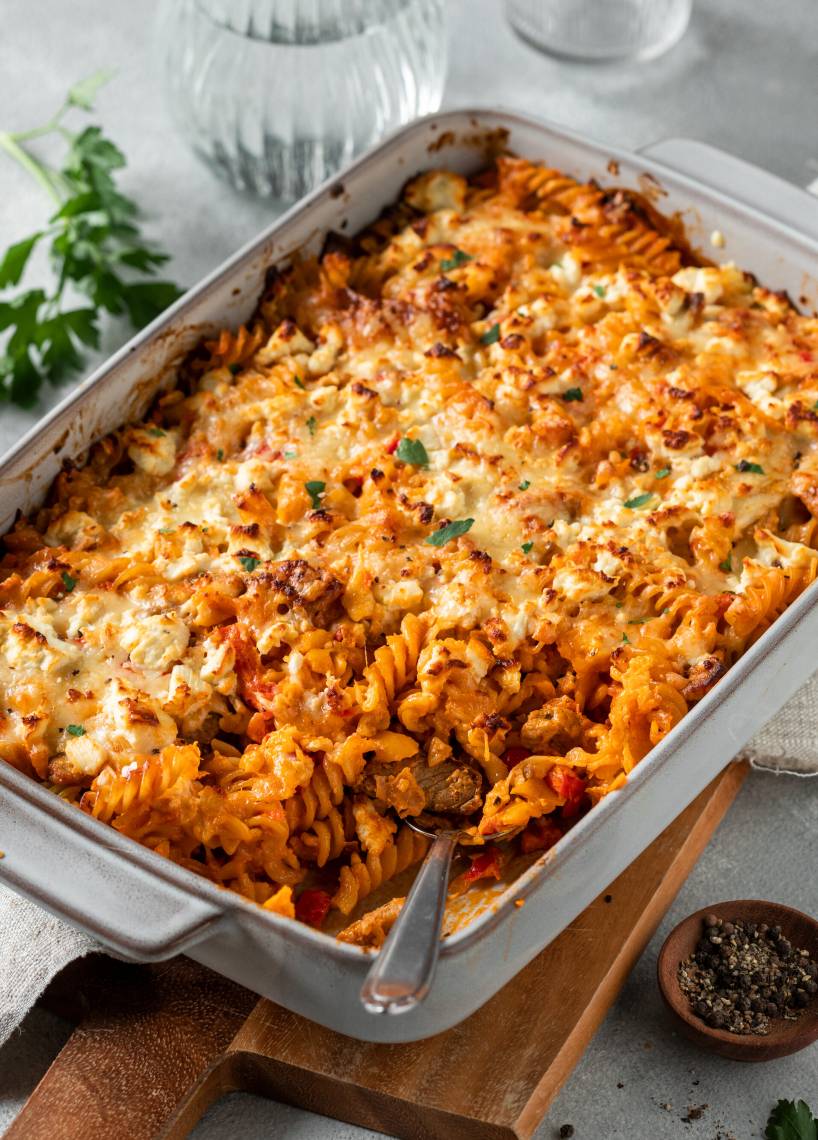 Gyrosauflauf mit dem Monsieur Cuisine | ZauberMix Gyrosauflauf mit dem Monsieur Cuisine | ZauberMix