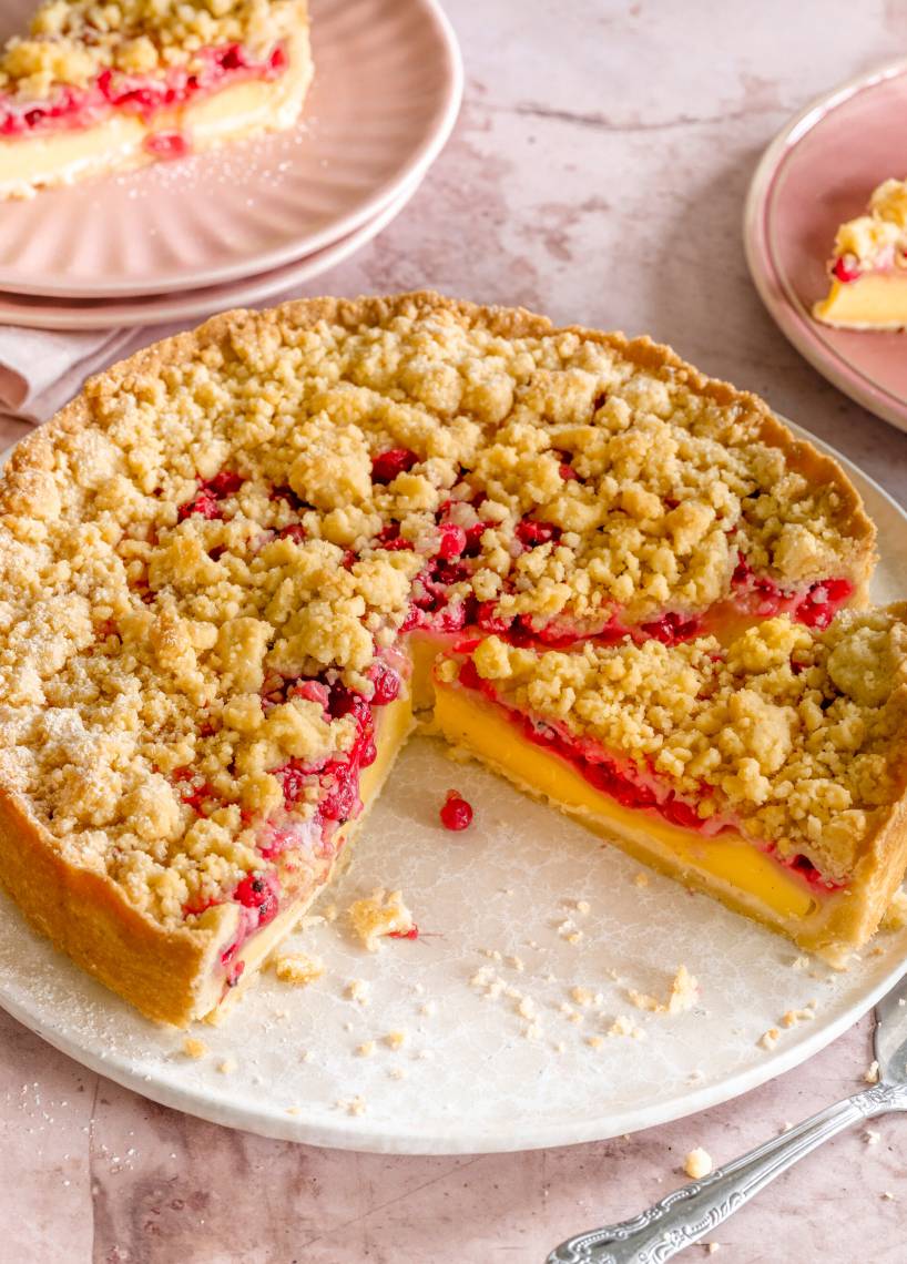 Johannisbeerkuchen mit Streuseln mit dem Monsieur Cuisine | ZauberMix Johannisbeerkuchen mit Streuseln mit dem Monsieur Cuisine | ZauberMix