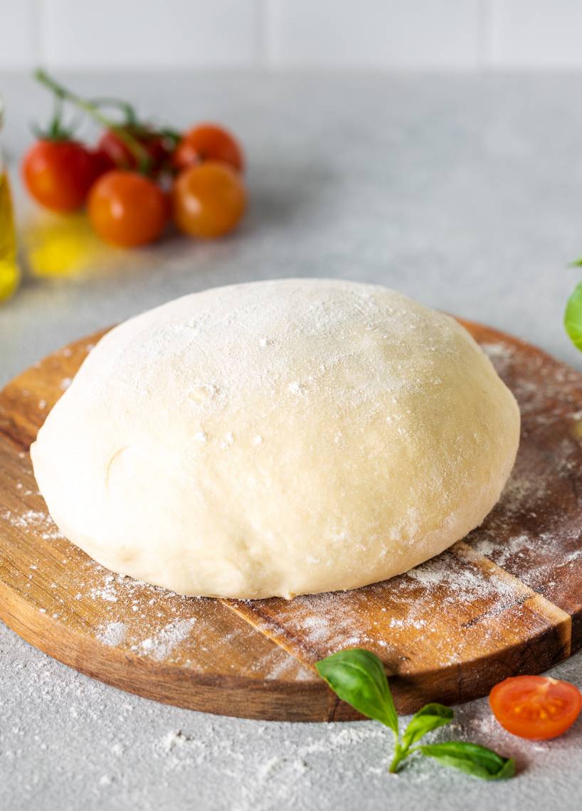 Pizzateig mit Backpulver