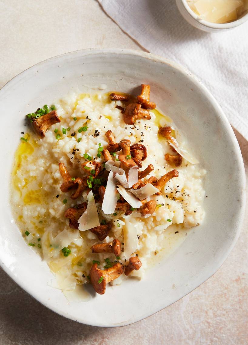 Risotto mit Pfifferlingen