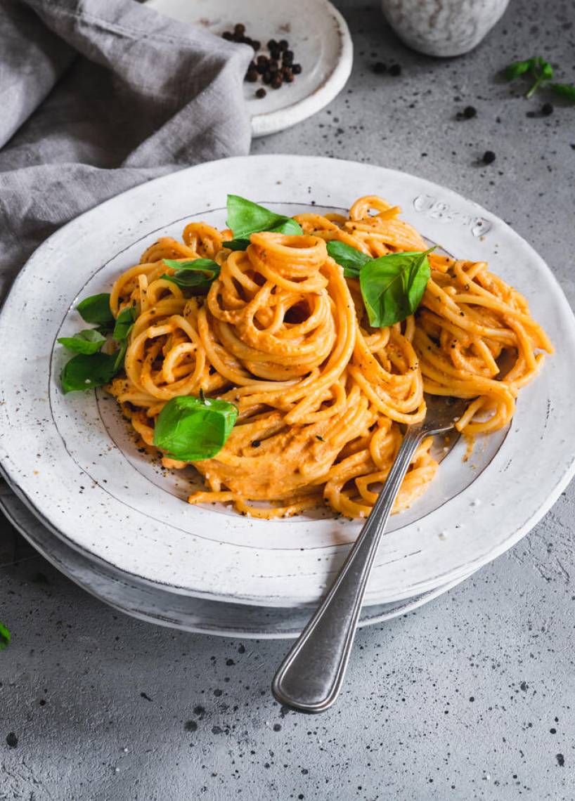 Spaghetti mit 5-Zutaten-Soße