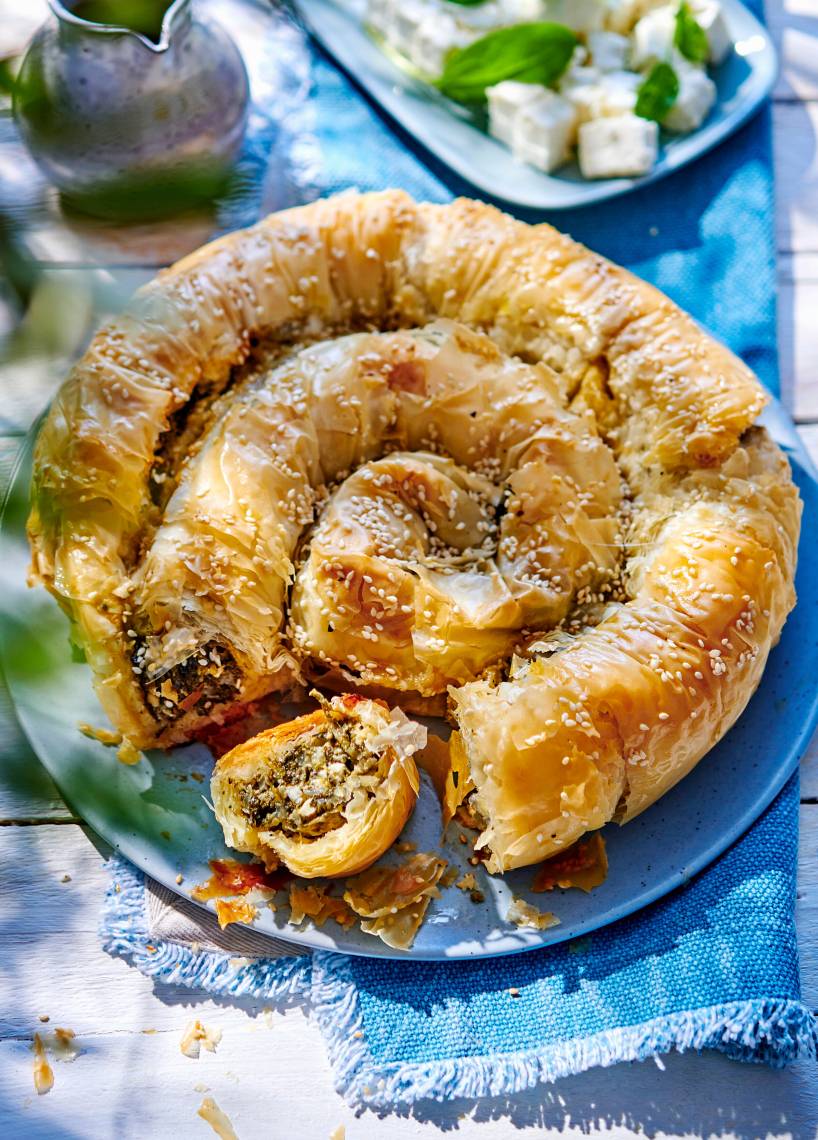 Herzhafter Spinatkuchen mit dem Monsieur Cuisine | ZauberMix