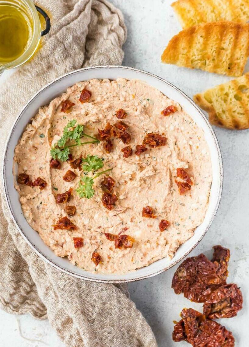 Tomaten-Feta-Dip