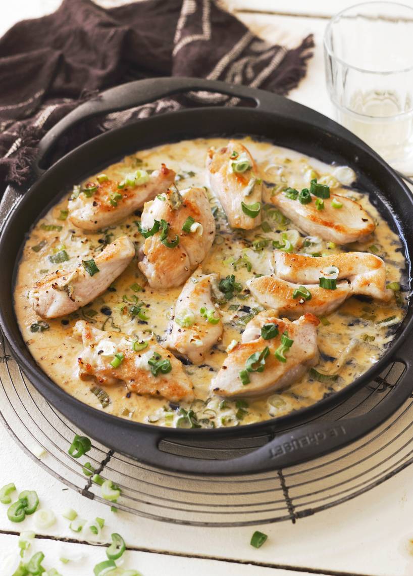 Gorgonzola-Hähnchen