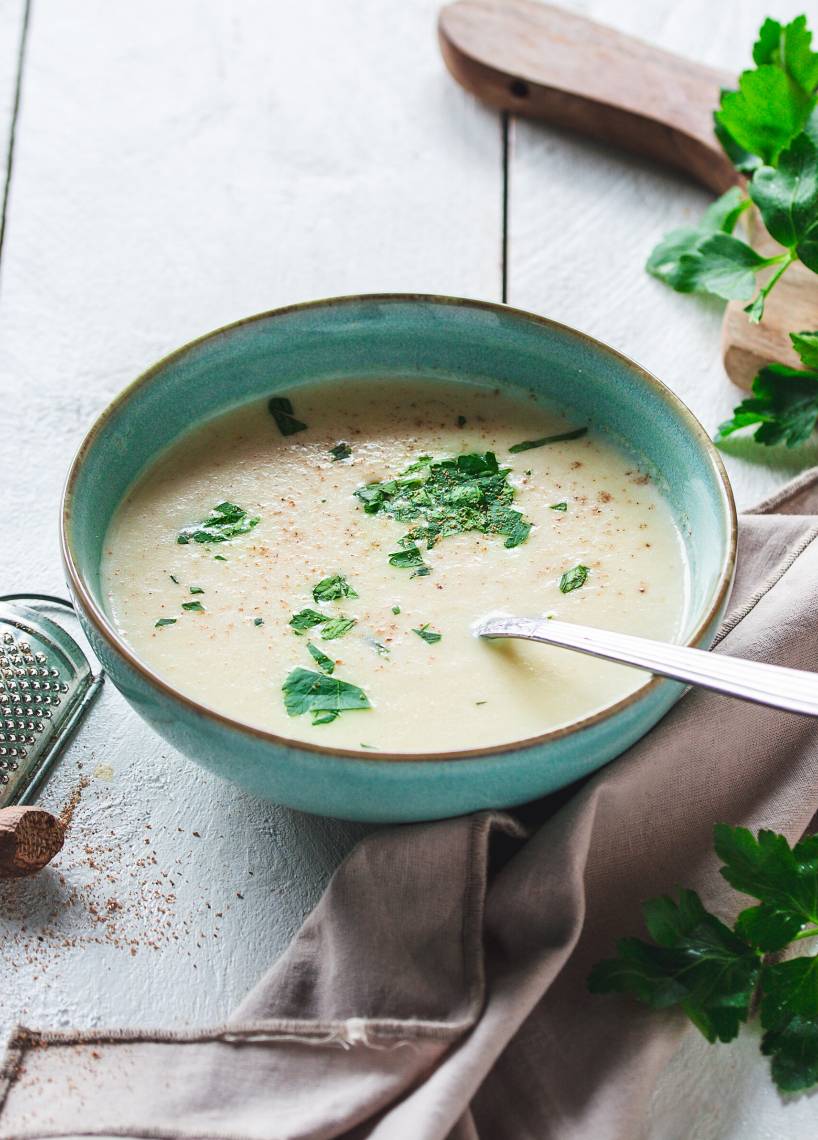 Spargelsuppe