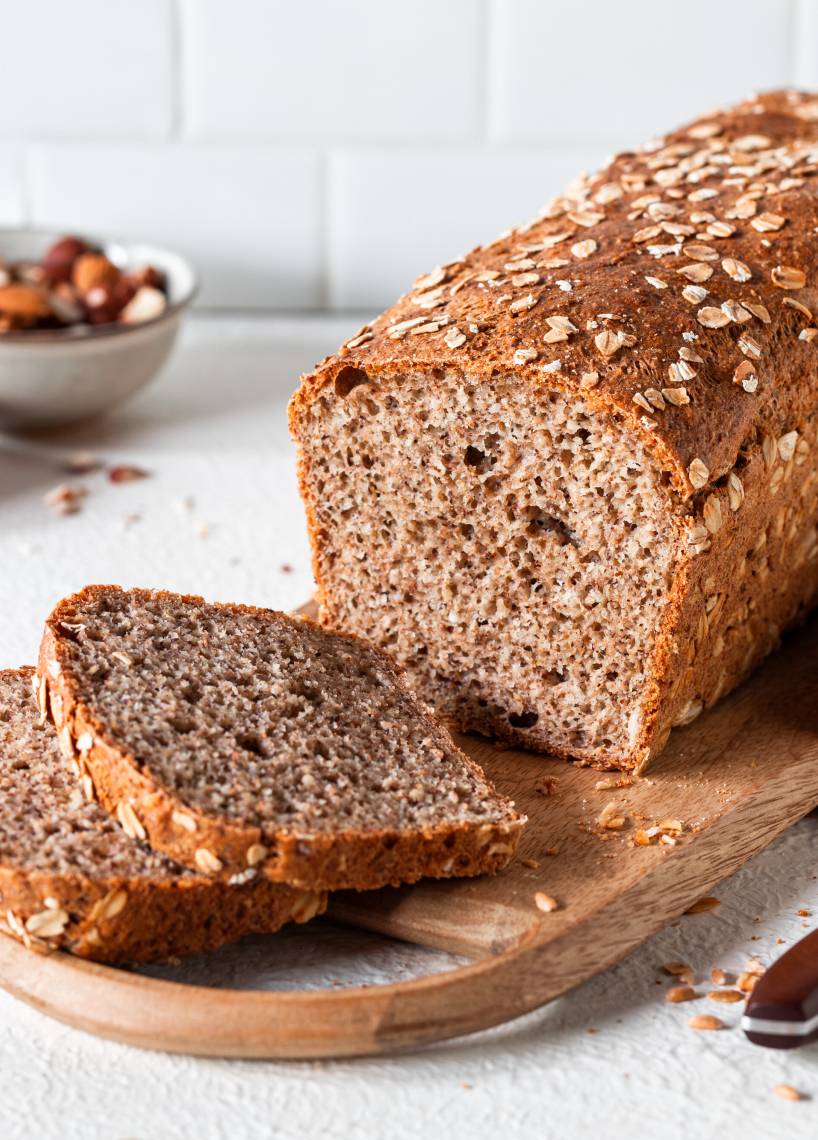 Einfaches und gesundes Dinkelbrot