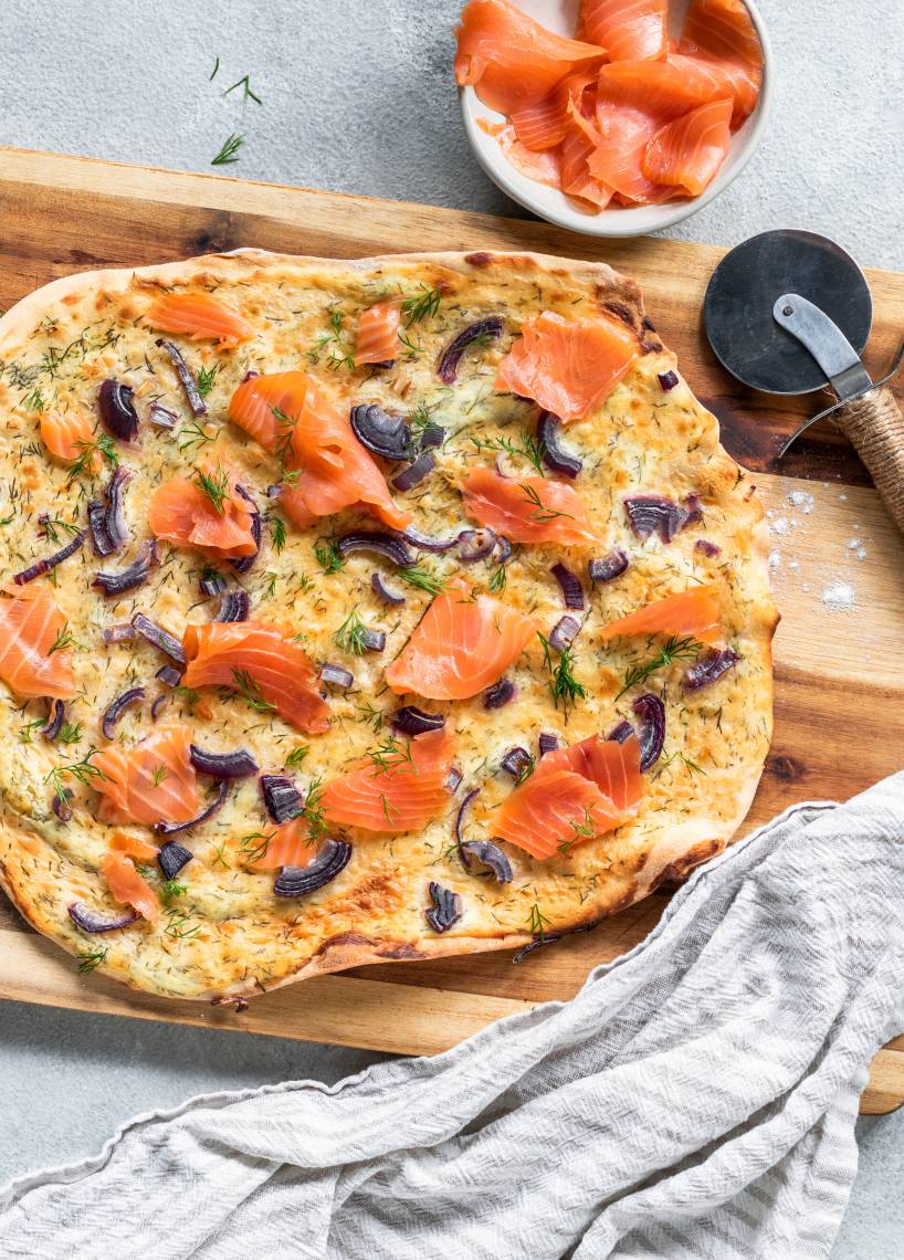 Flammkuchen skandinavisch