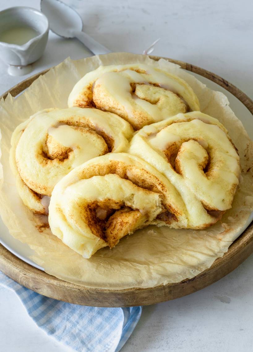 Gedämpfte Zimtschnecken