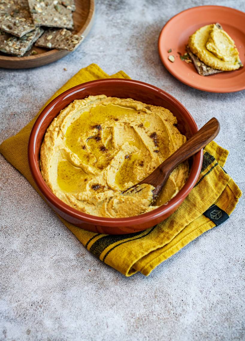 Kürbis-Hummus