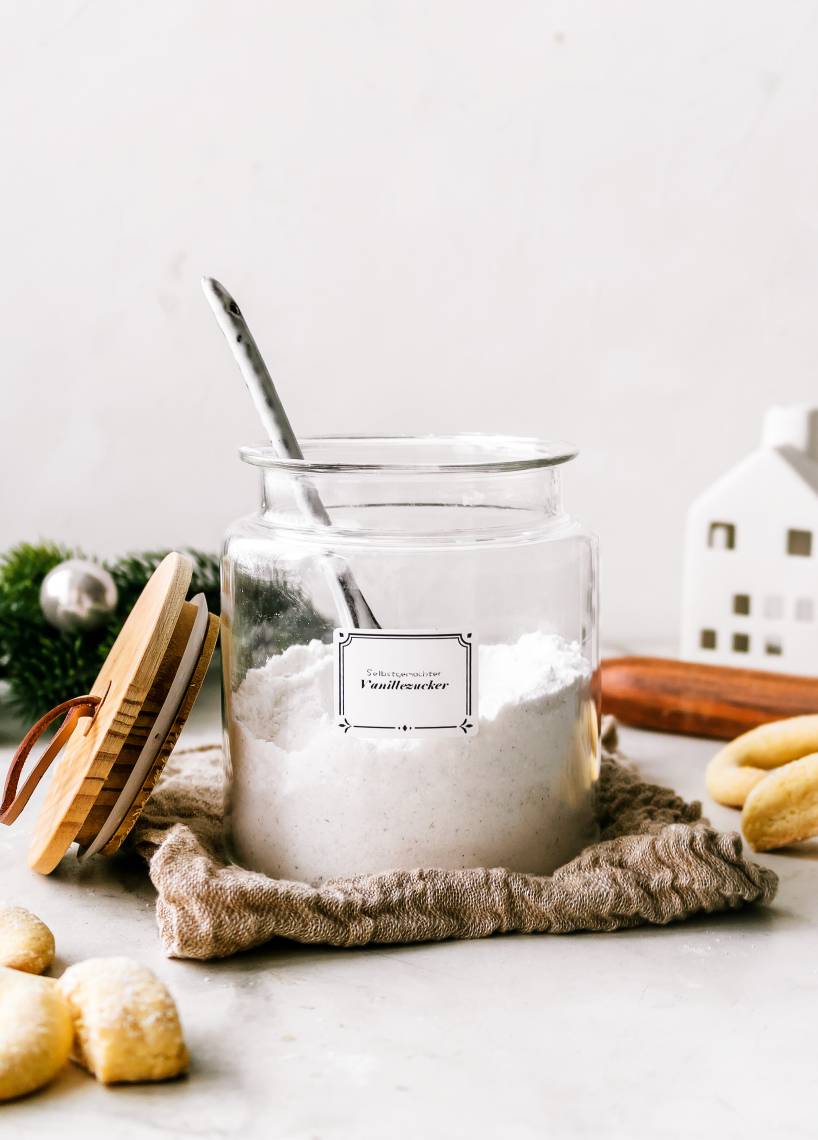 Basisrezept Vanillezucker