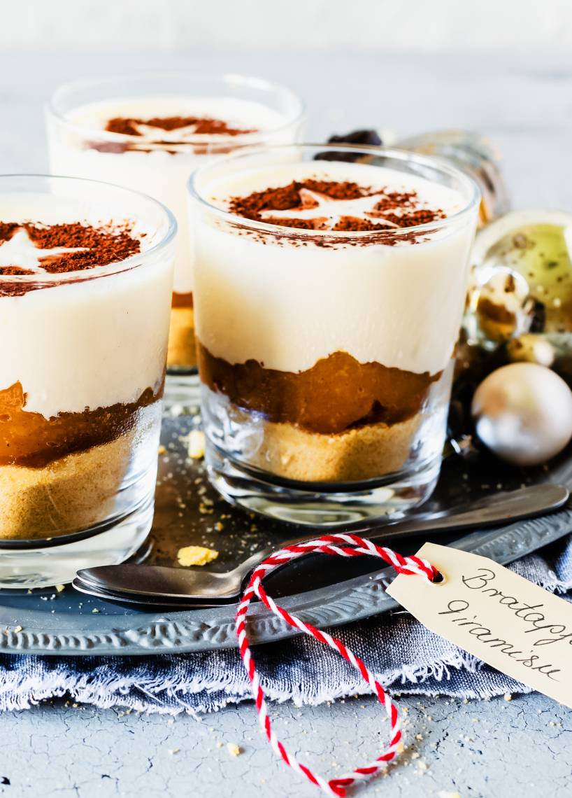 Bratapfel-Tiramisu