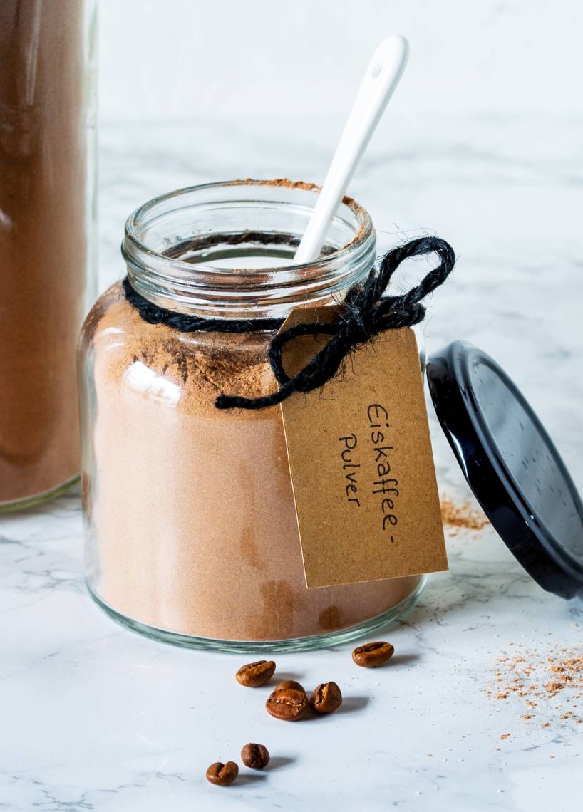 Eiskaffeepulver