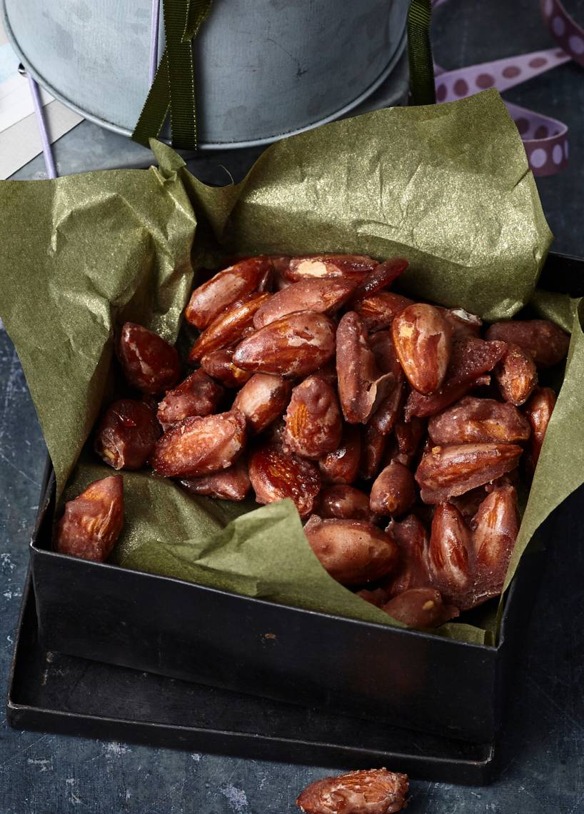 Gebrannte Punschmandeln