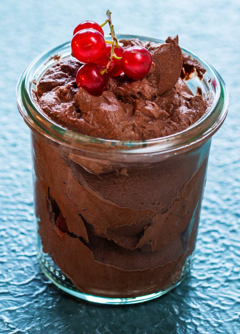 Low Carb Mousse au Chocolat