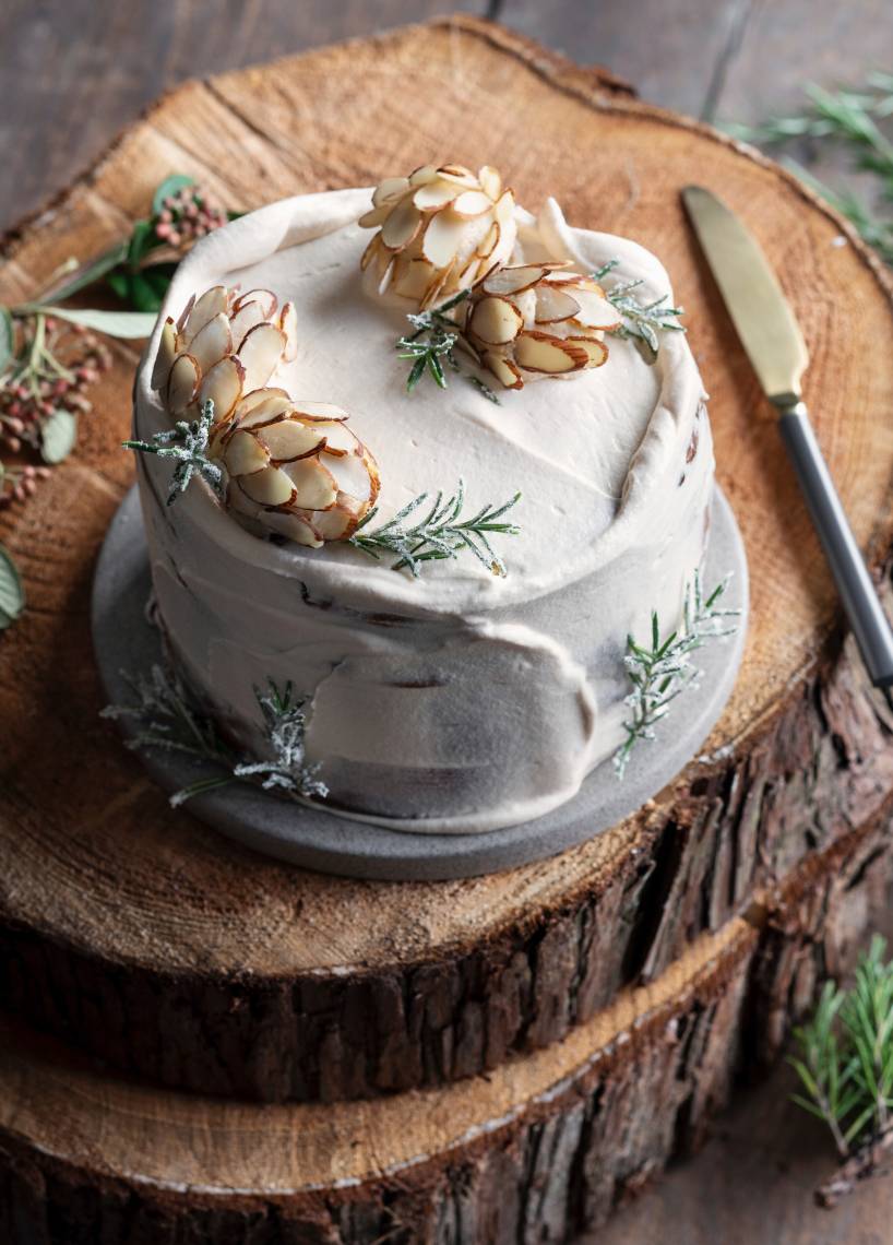 Pannettone mit Sahne