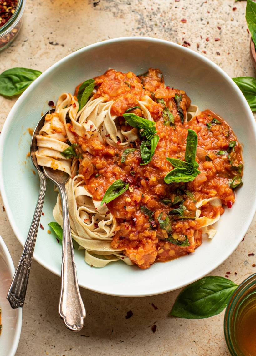 15-Minuten-Linsen-Bolognese | ZauberMix