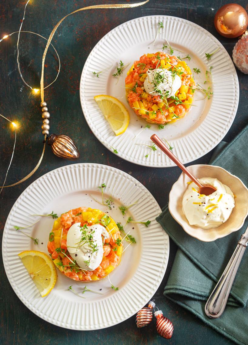 Lachs-Mango-Tartar