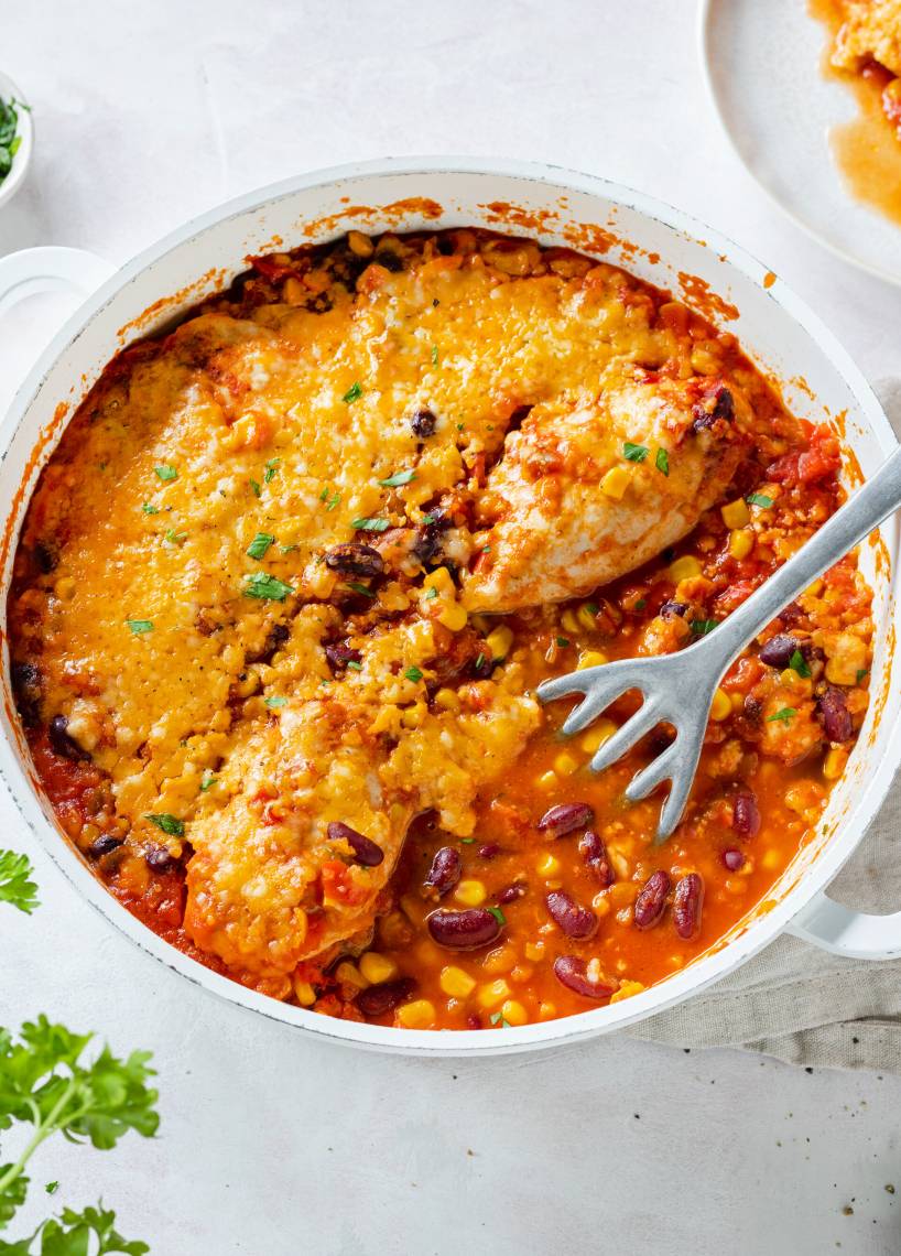 Tex-Mex-Chickenauflauf