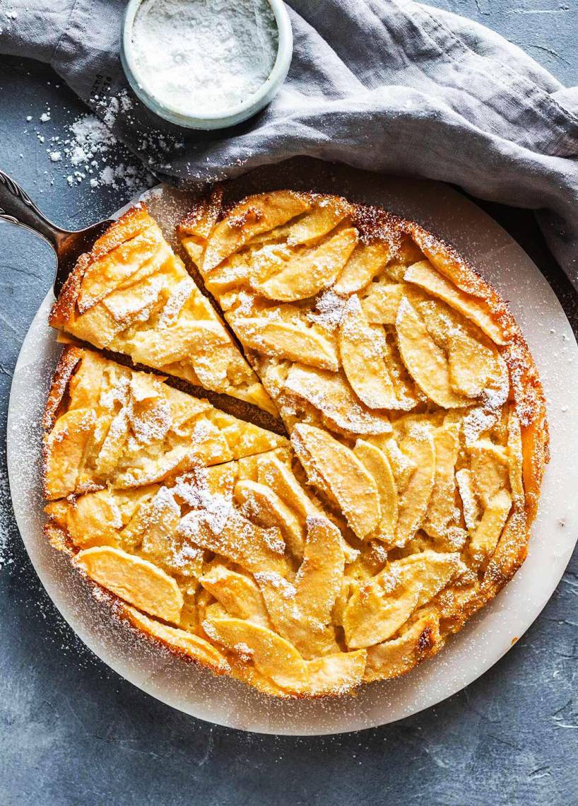 Toskanischer Apfelkuchen