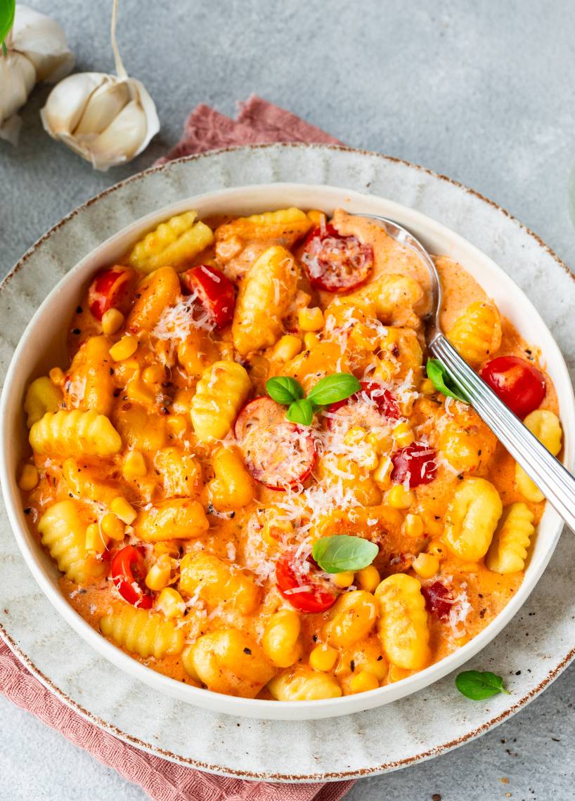 15-Minuten-Gnocchi mit Mais