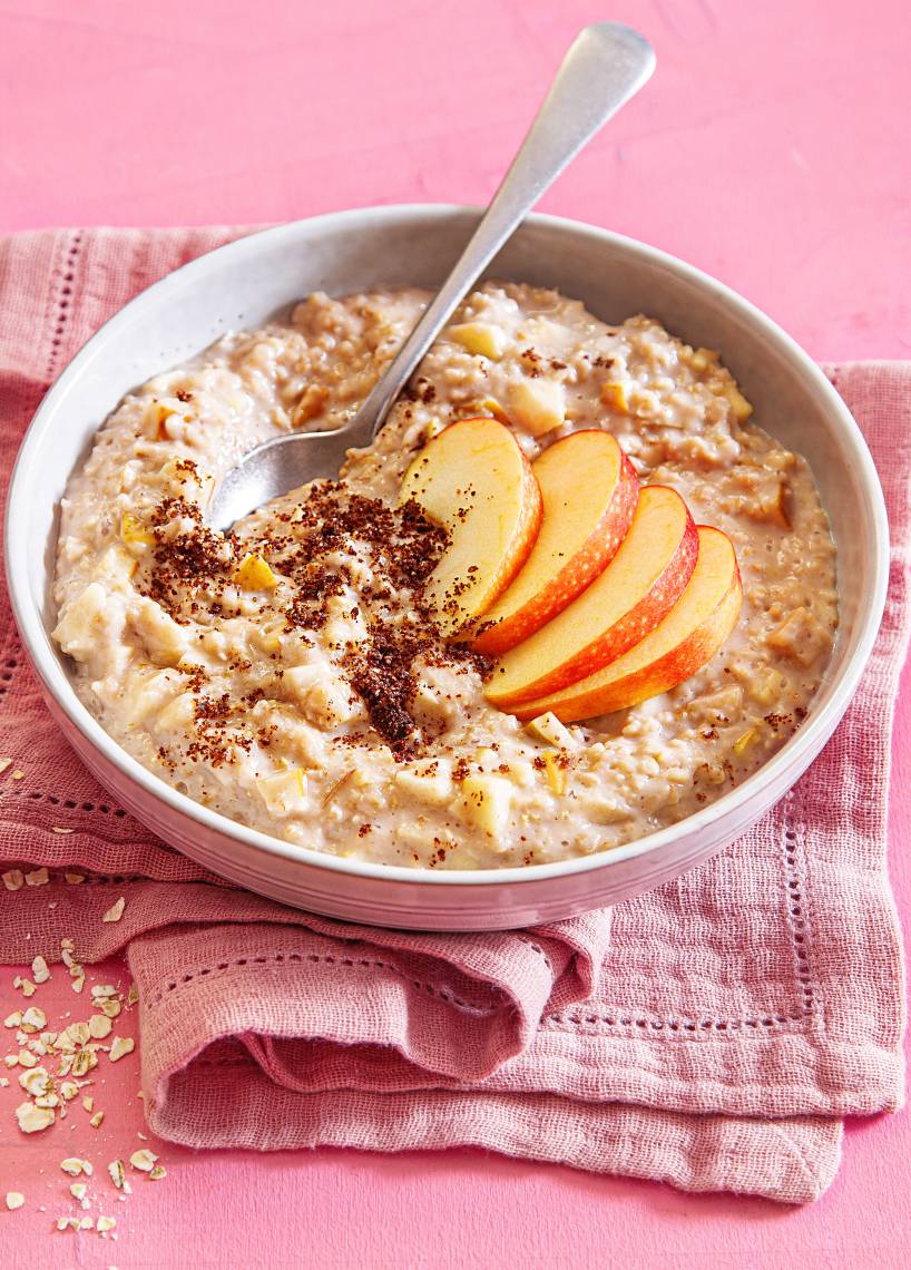 Apfel-Zimt-Porridge