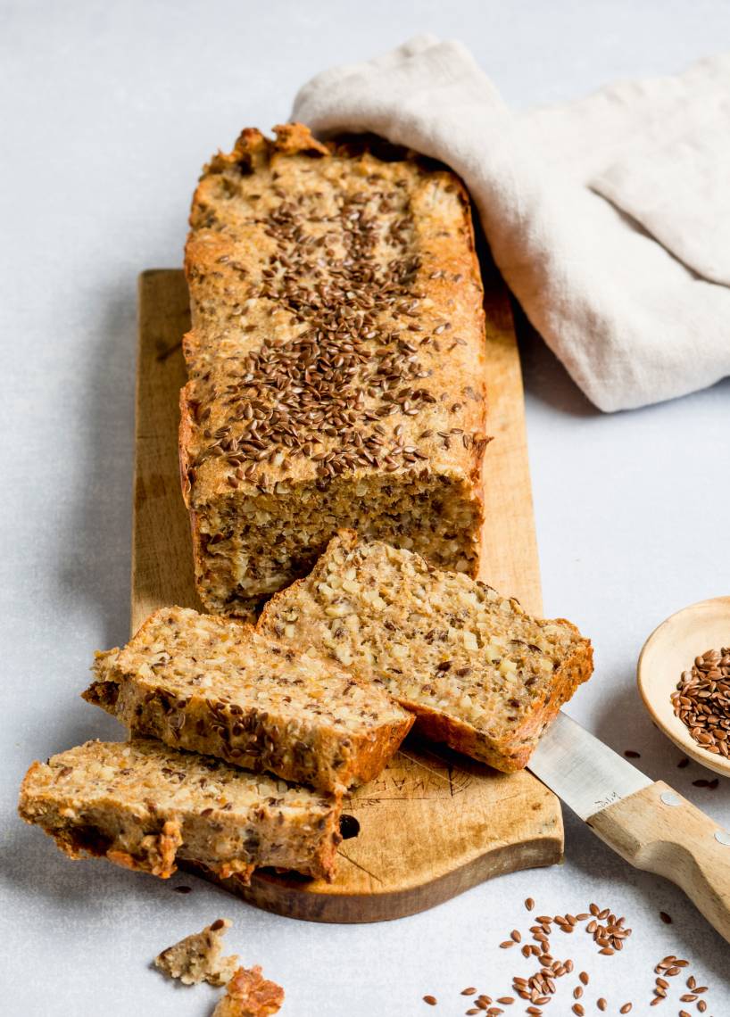 Einfaches Low-Carb-Brot mit Quark