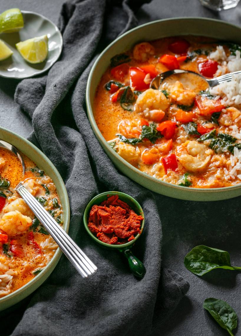 Garnelencurry mit wenigen Zutaten | ZauberMix