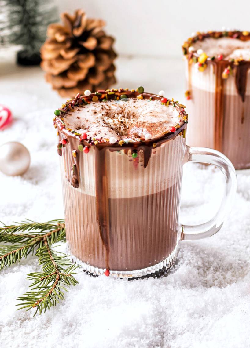 Heißer Opa – Weihnachtlicher Schoko-Eierlikör mit Milch