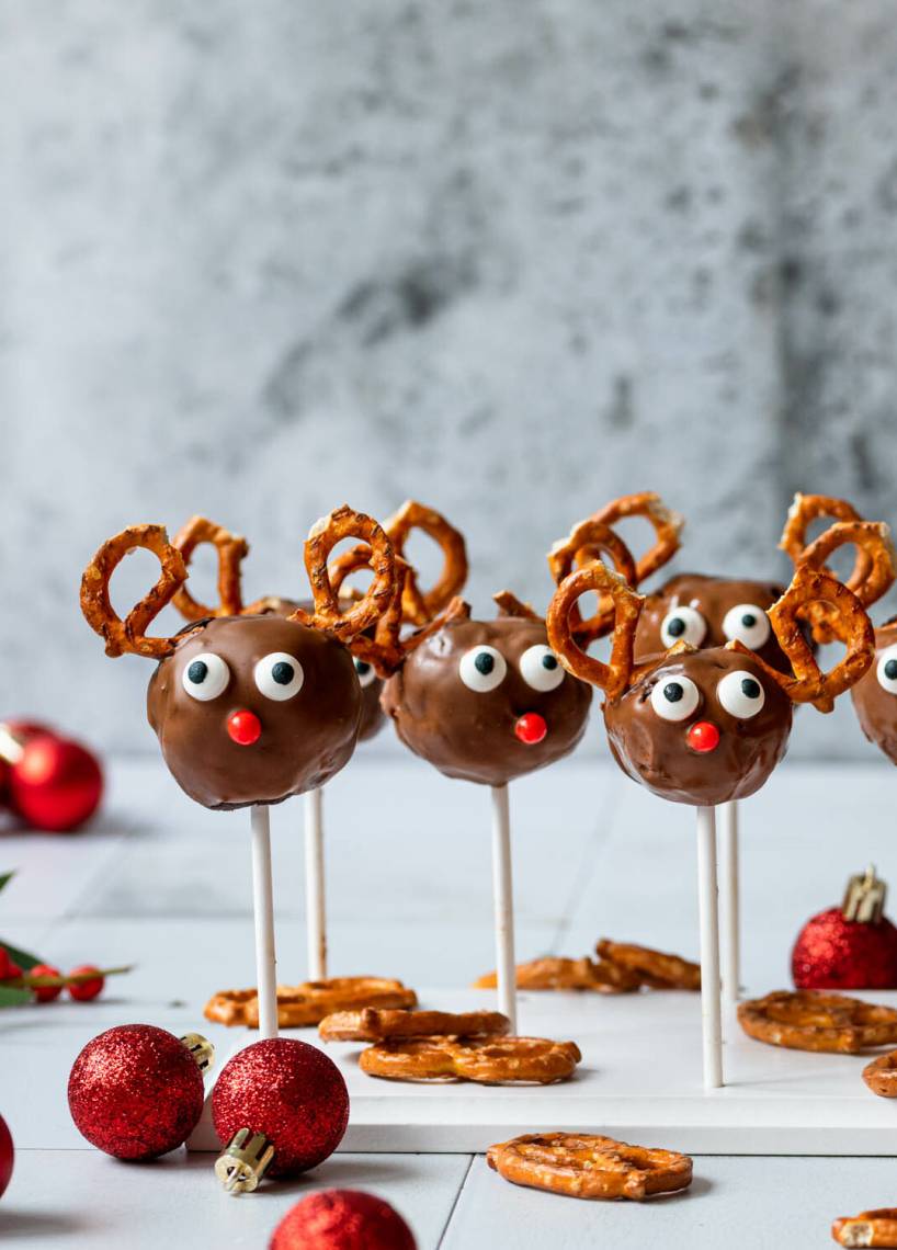 Rentier Cake Pops