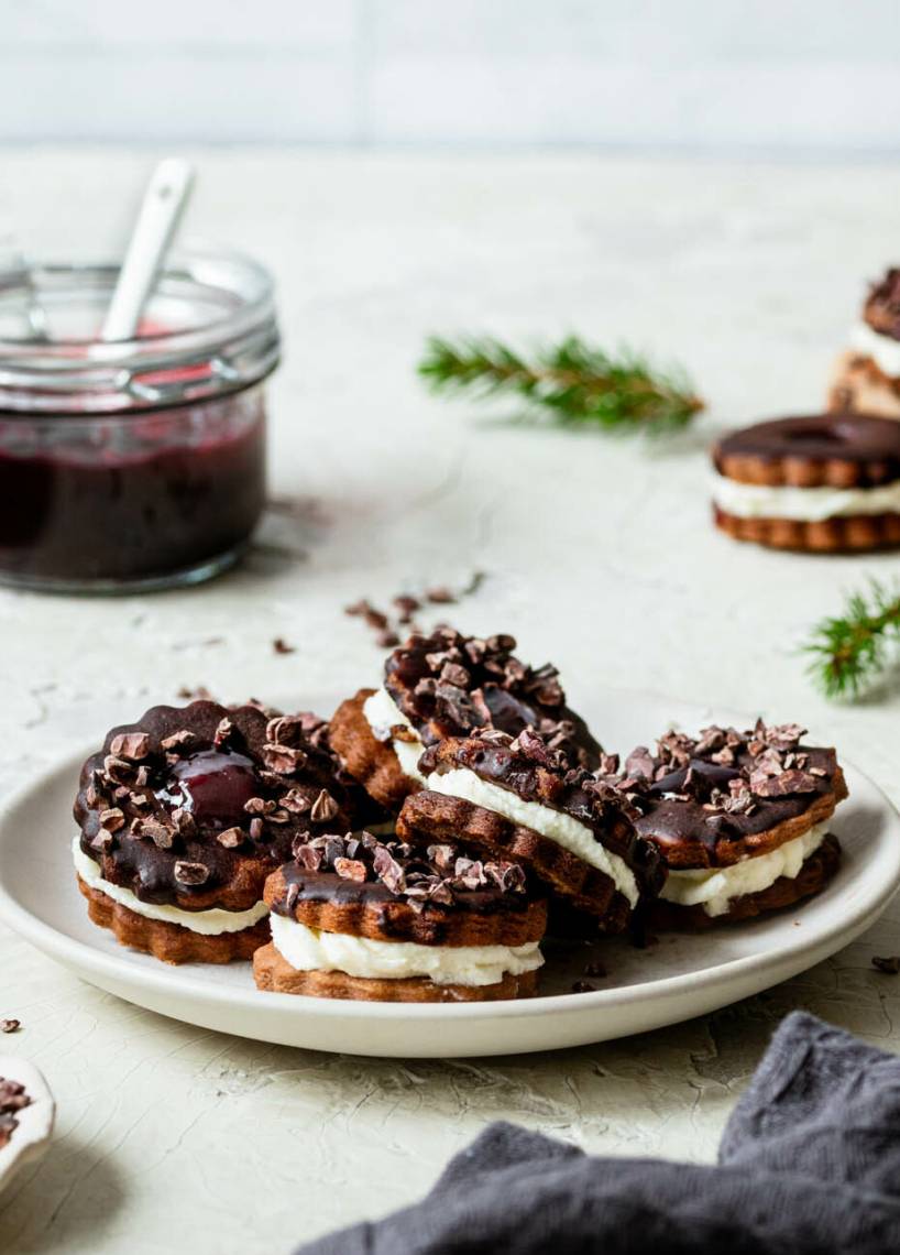 Schwarzwälder Kirsch Cookies