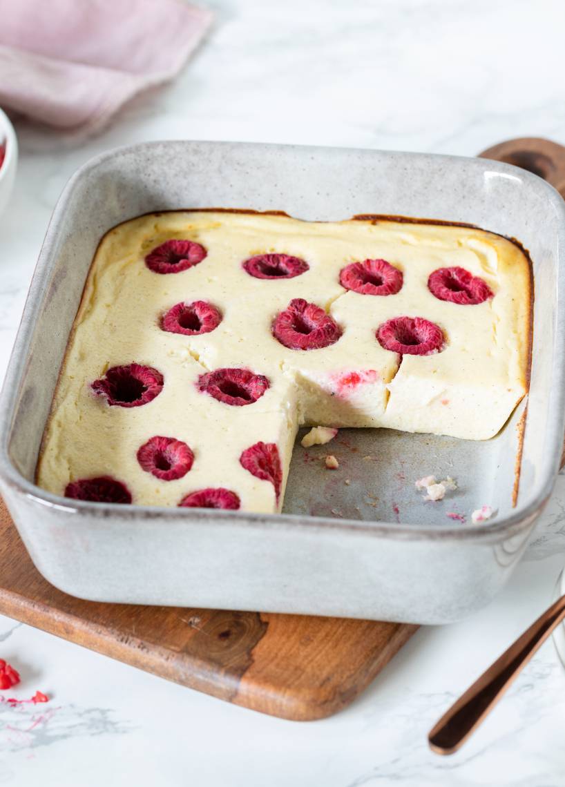 Skyr-Grießschnitten