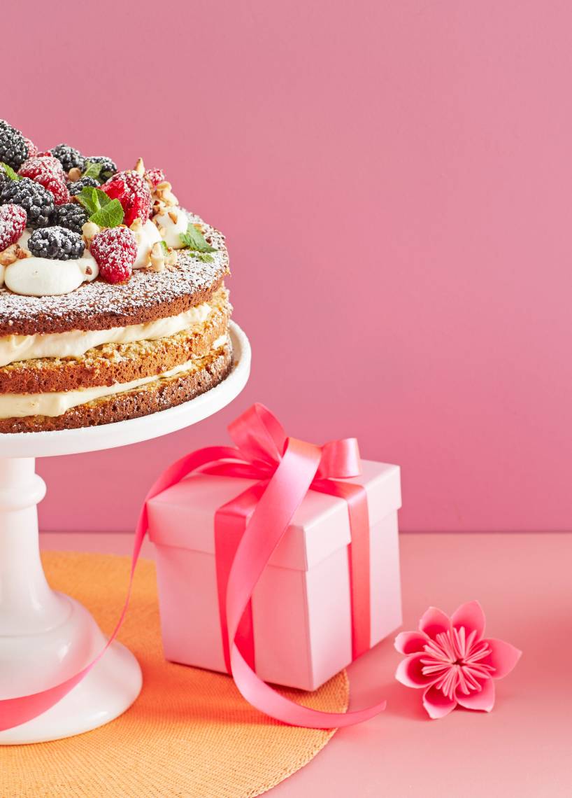 Glutenfreie Geburtstagstorte