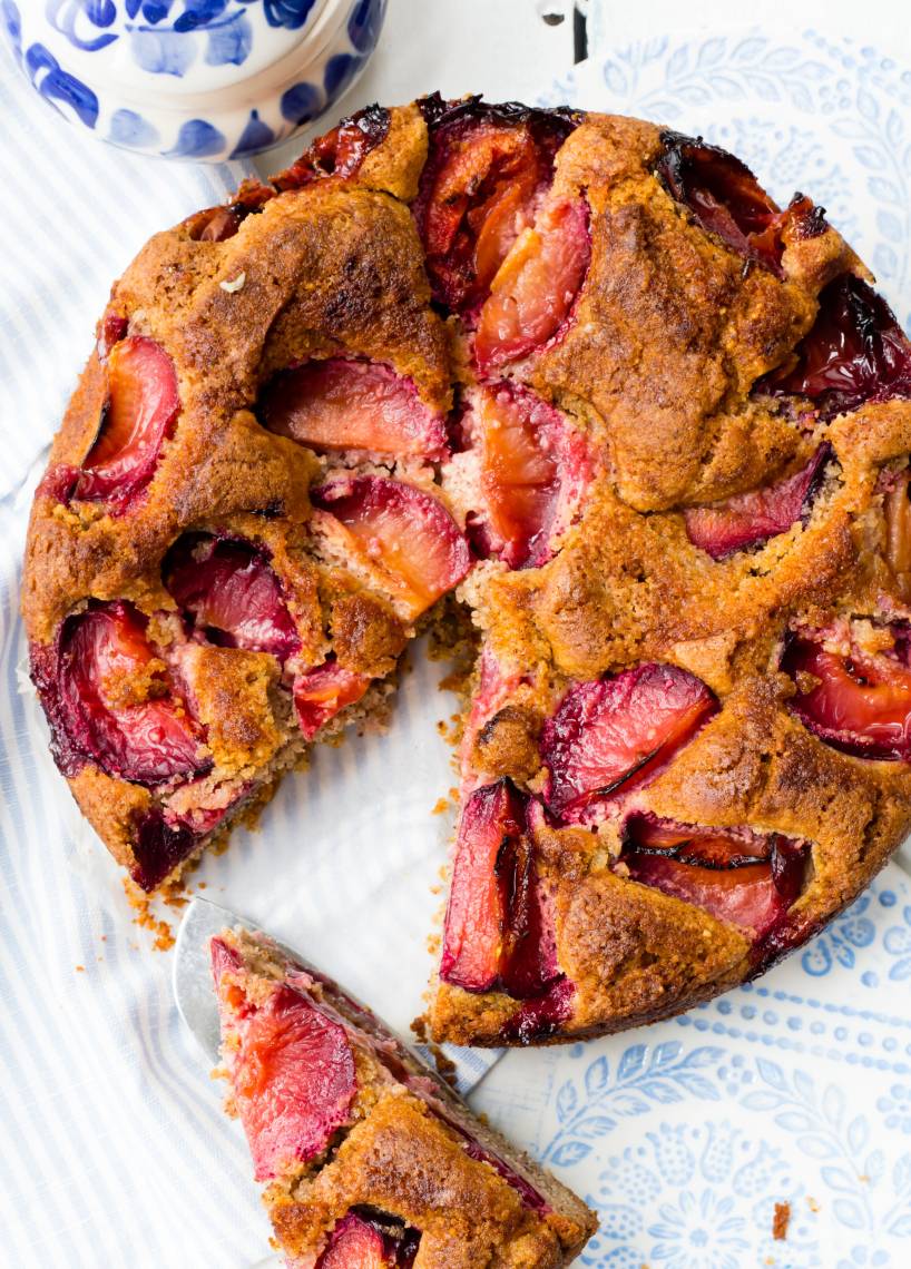 Glutenfreier Pflaumenkuchen