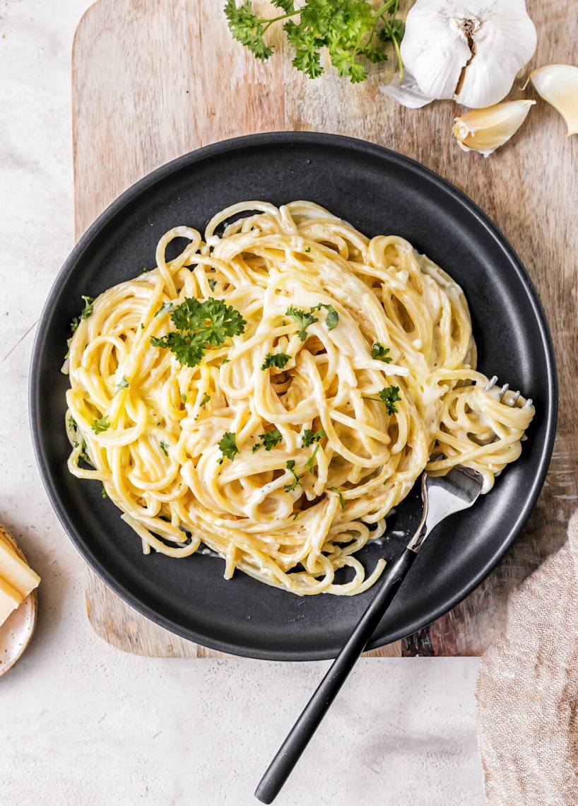 Knoblauch-Parmesan-Pasta | ZauberMix Club