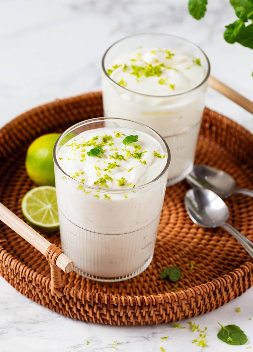Limettenmousse