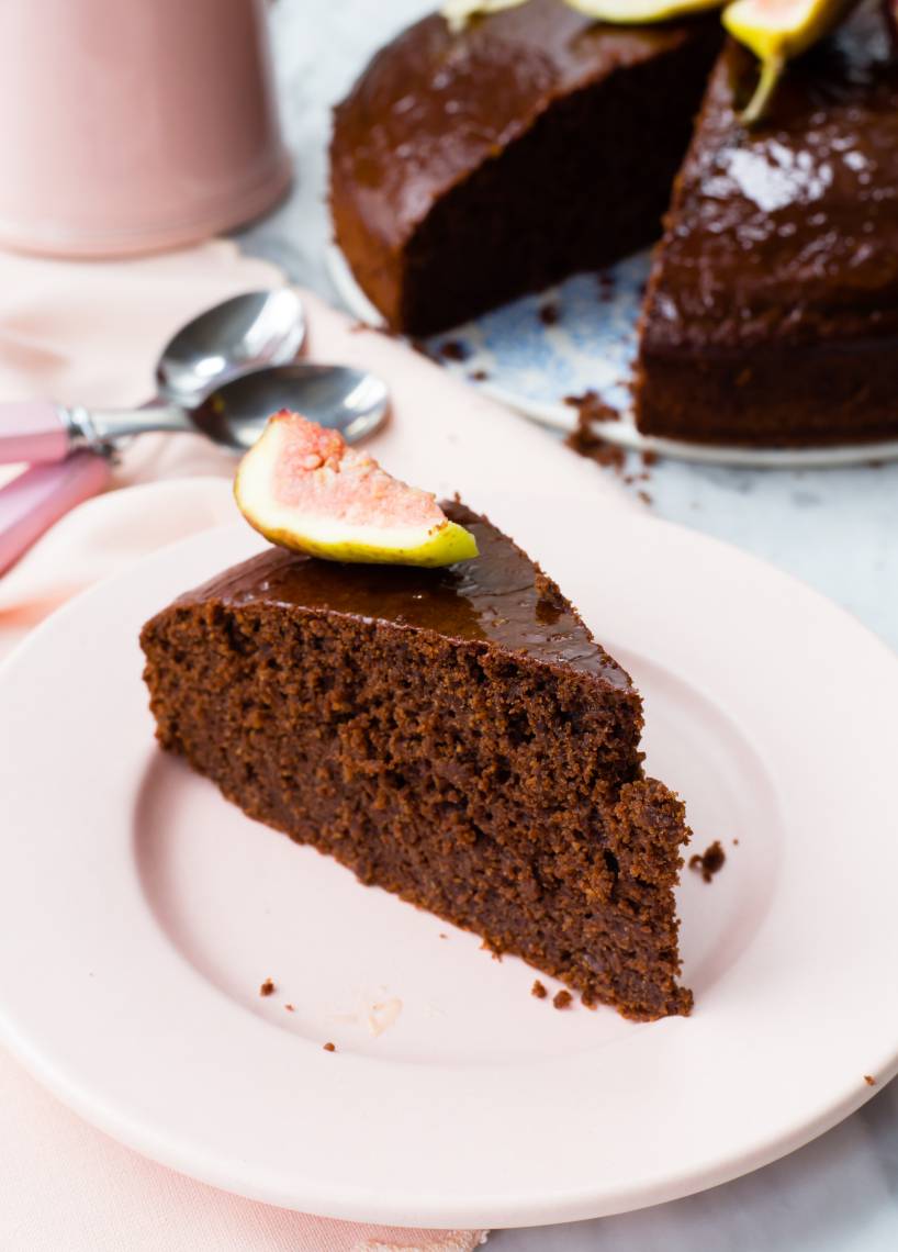 Schokoladenkuchen, vegan & glutenfrei