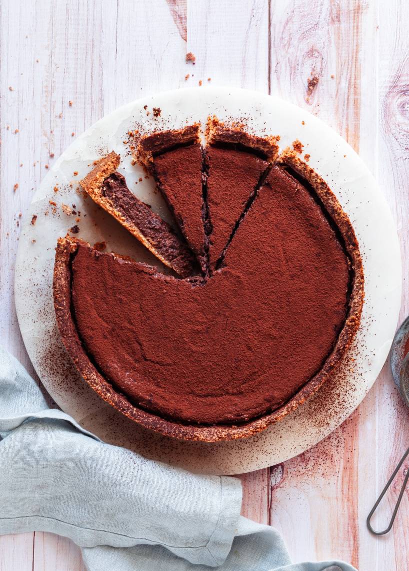 Schokotarte ohne Mehl