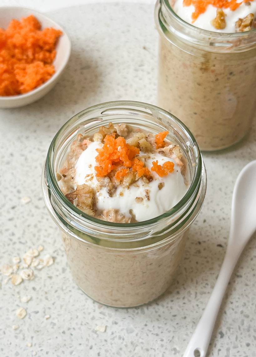 Carrot Cake Overnight Oats