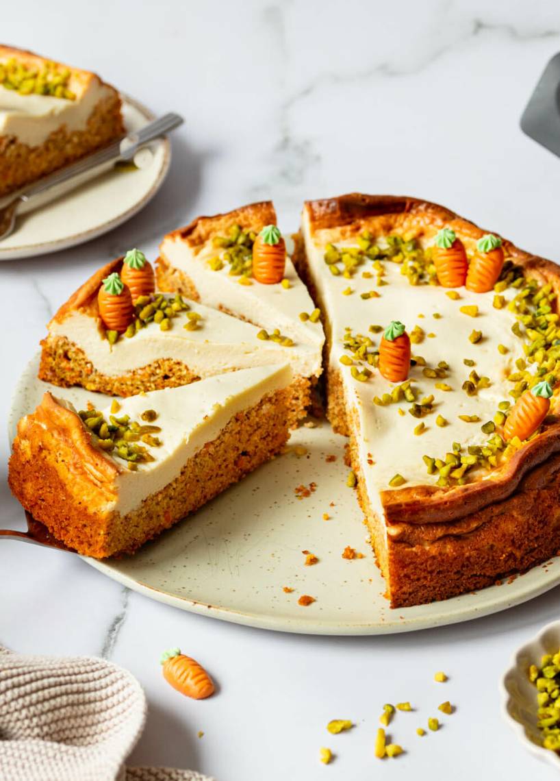 Karotten Käsekuchen