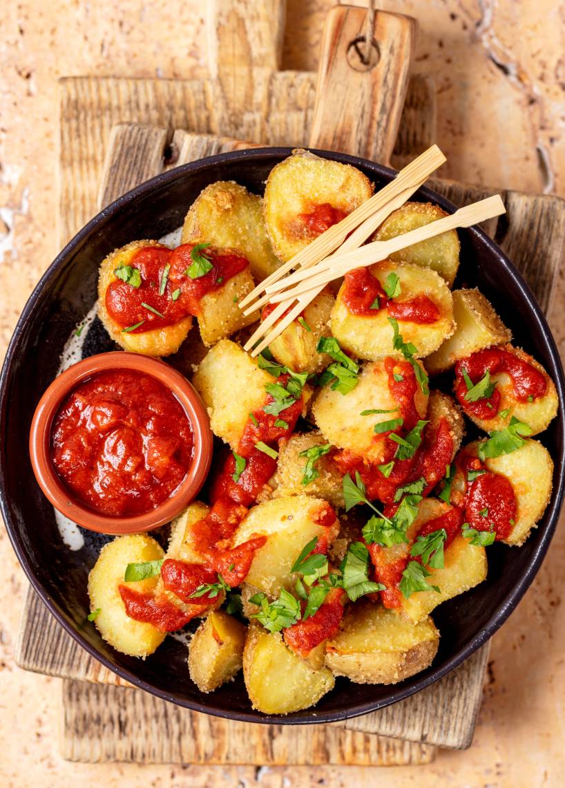 Patatas Bravas mit Salsa Mojo