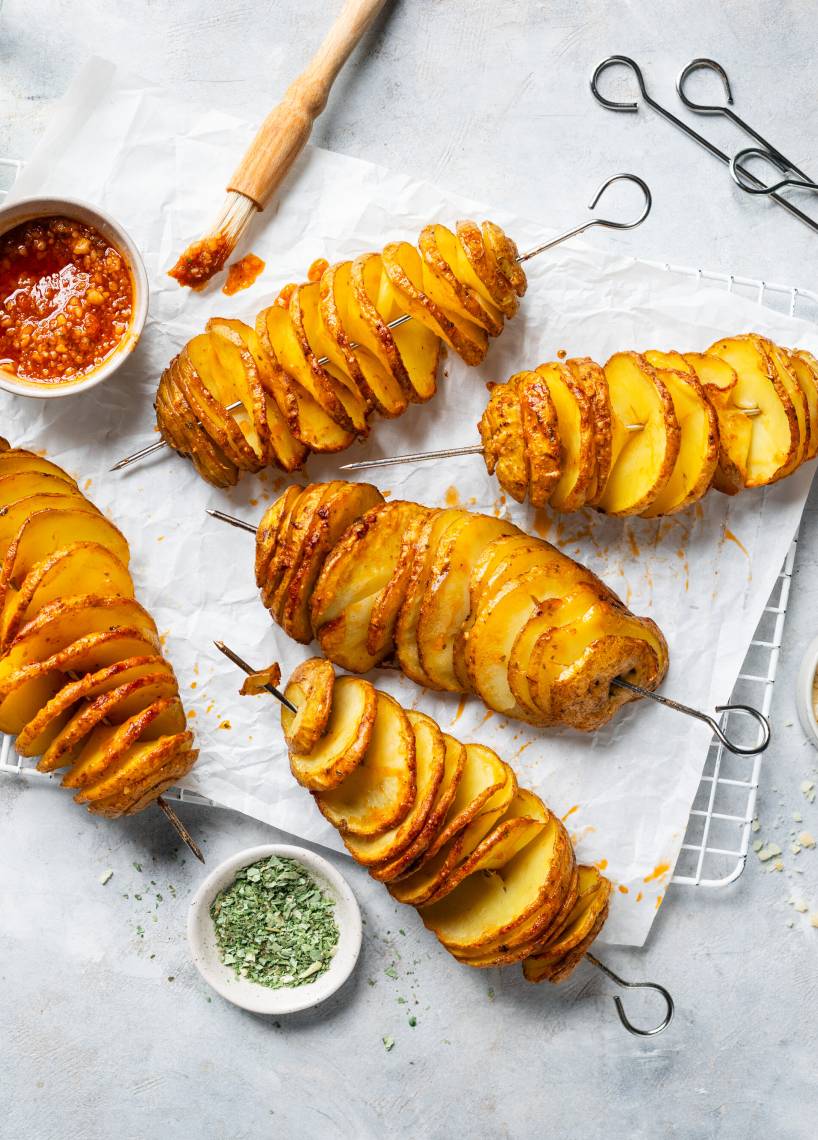 Tornado-Kartoffeln à la Jamie Oliver
