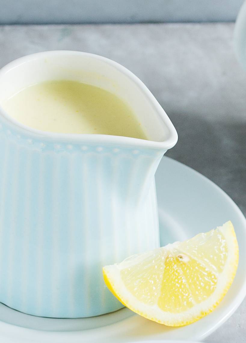 Vegane Sauce Hollandaise ohne Ei