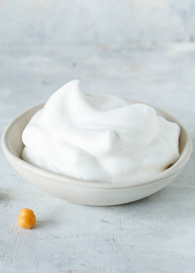 Veganer Eischnee mit Aquafaba