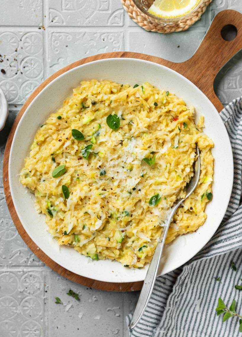 Zucchini-Orzotto