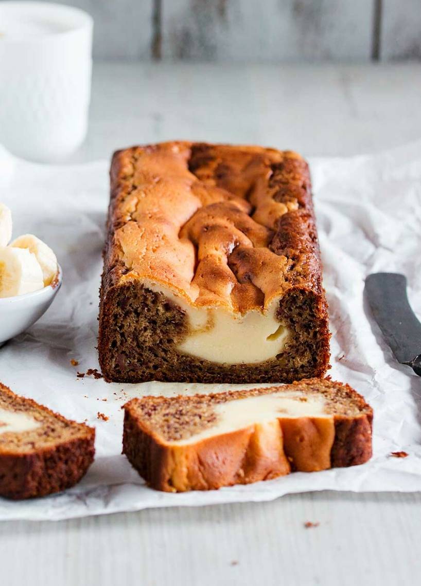 Banana Cheesecake Bread